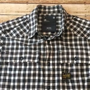 G STAR RAW BUTTON DOWN SIZE SMALL